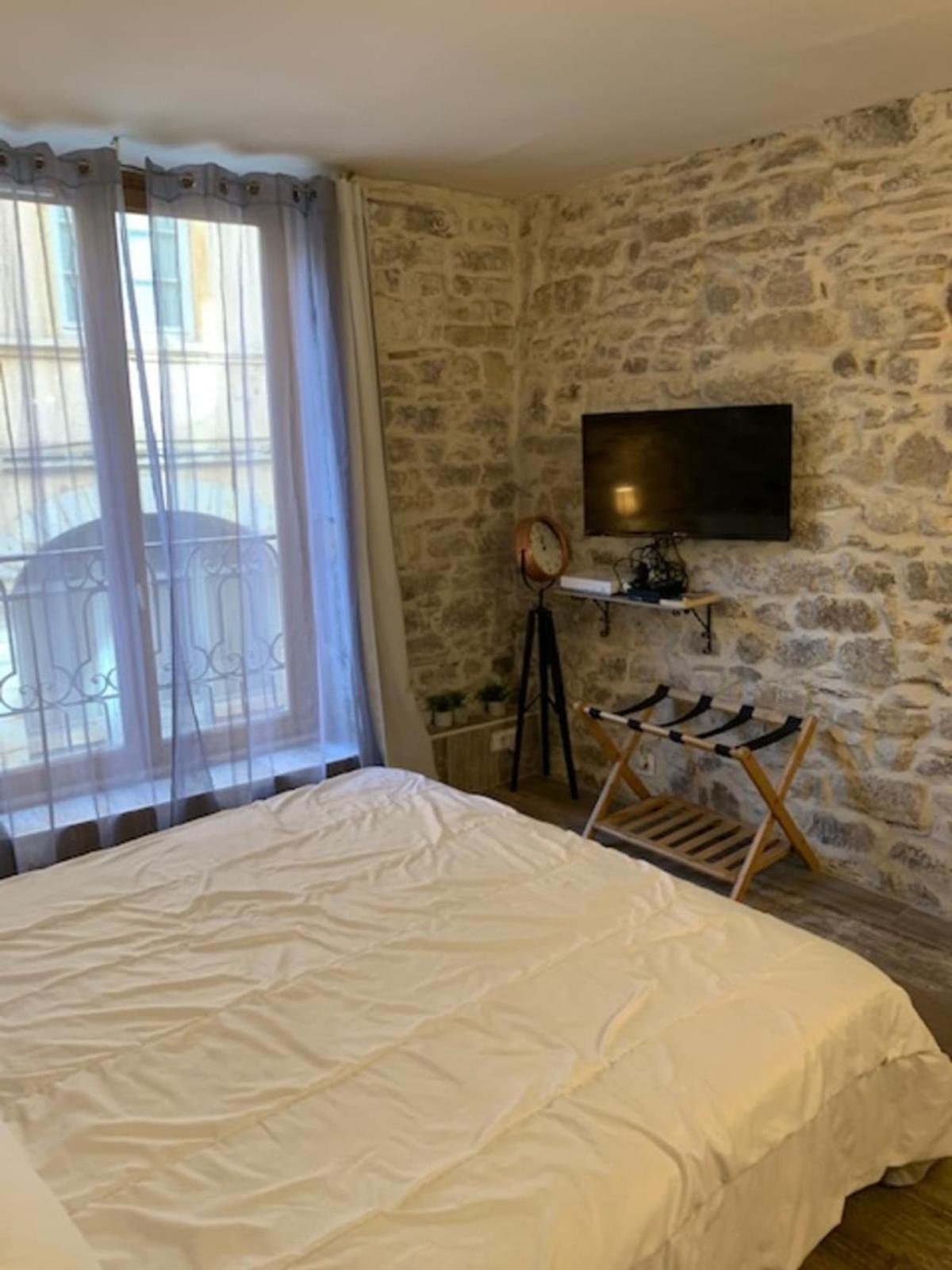 Studio With Exposed Stone Vieux Lyon Лион Екстериор снимка