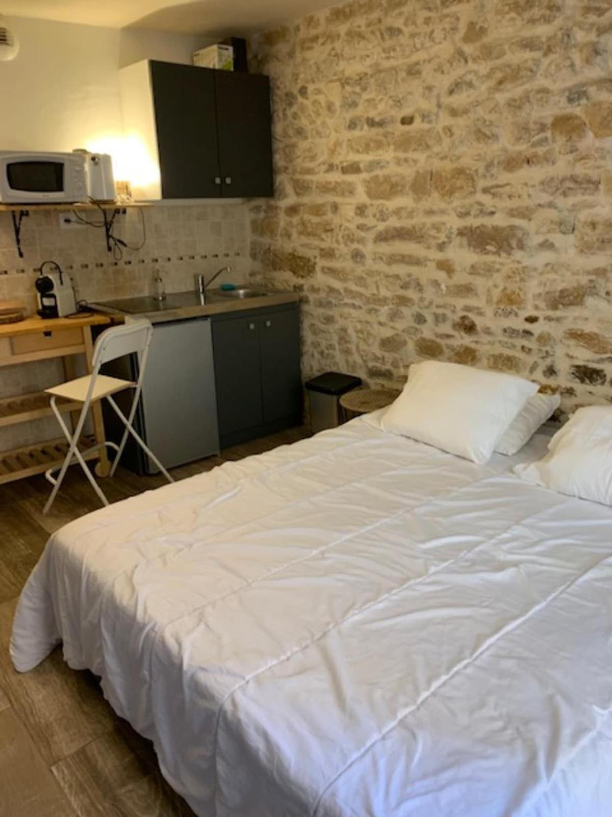 Studio With Exposed Stone Vieux Lyon Лион Екстериор снимка